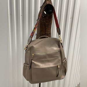 Dora & Liz Backpack Purse Ladies Convertible Travel Shoulder Bags Colorful Strap